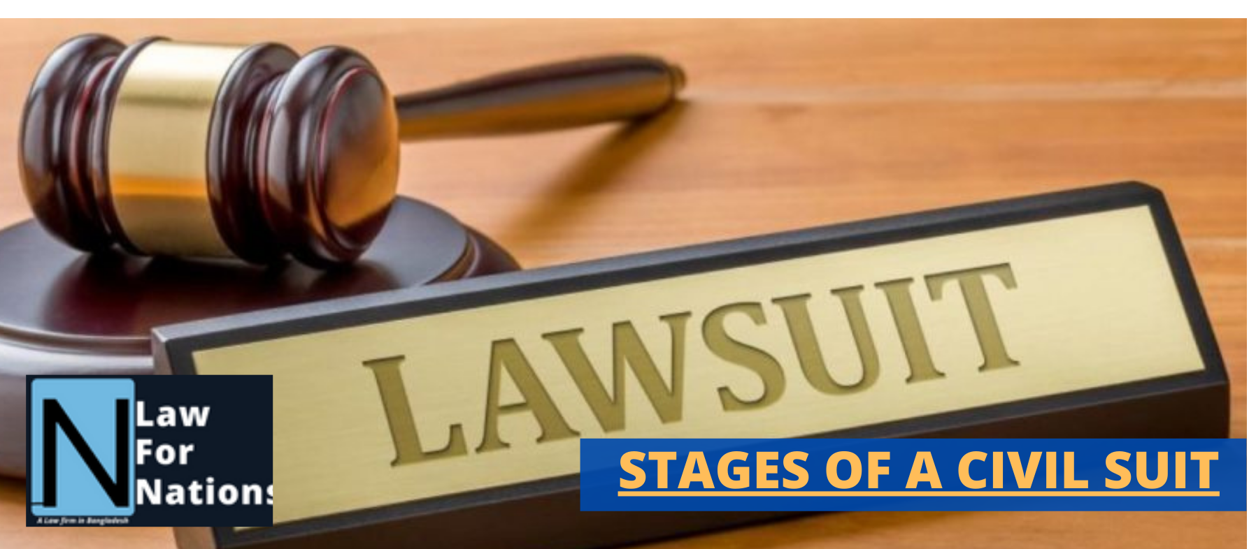 STAGES OF A CIVIL SUIT